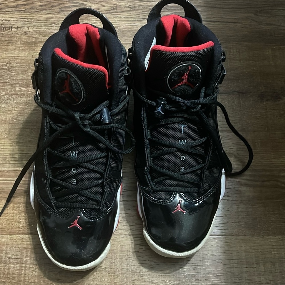 Black and Red Jordan TWO3